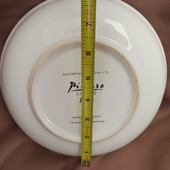 PICASSO 1996 Large Ceramic Bowl Living Face 1963 PP-6 Masterpiece Edition- - Picture 6 of 7